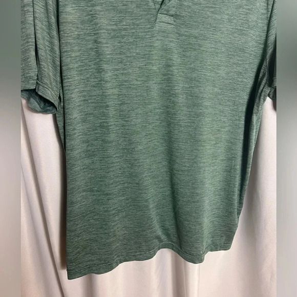 32 Degrees Cool Green Collar Polo Short Sleeve Shirt Size XL - Picture 4 of 8